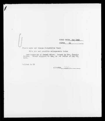 Autobiography of Samuel Miles [microform]: 1881