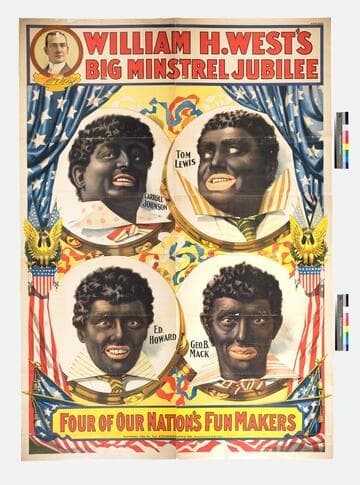 William H. West's Big Minstrel Jubilee : four of our nation's fun makers