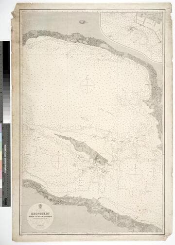 Kronstadt north and south channels : from Russian surveys to 1867