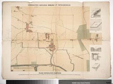 Ichnographia Aquileiae Romanae et Patriarchalis: piano topographico d'Aquileja