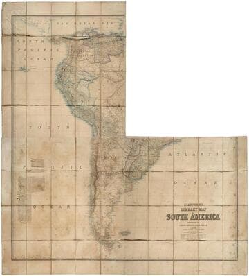 Stanford's library map of South America / constructed by A. Keith Johnston, F.R.S.E. F.R.G.S. &c