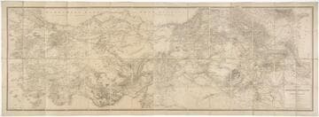 Karte von Armenien, Kurdistan und Azerbeidschan in vier Blatt in Anschluss an die IV westlichen und mittleren Blätter der Karte von Klein-Asien, entworfen und bearbeitet 1852-55 / von Dr. Heinrich Kiepert