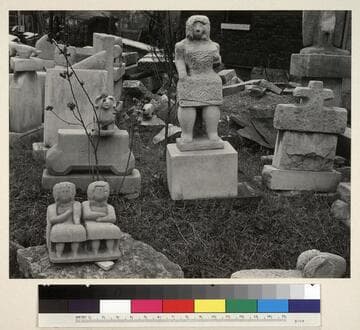 William Edmondson's carving, Nashville, Tennessee