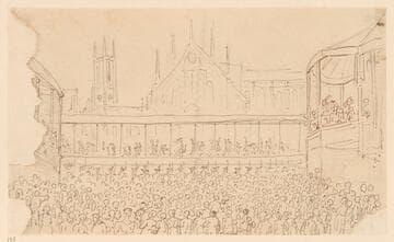 Coronation Procession of George IV (?)