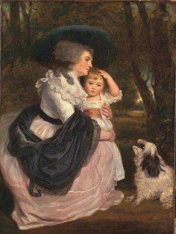 Lavinia (Bingham), Countess Spencer, and John Charles Spencer, Viscount Althorp, later Earl Spencer