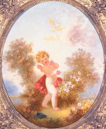 Cupid Among Roses, or Love the Sentinel