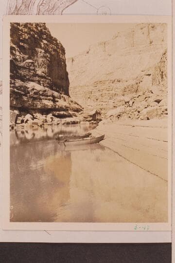 Up river to Boulder Narrows from left bank