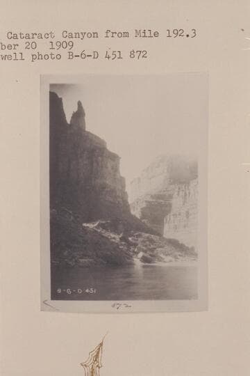 Down Cataract Canyon from Mile 192.3