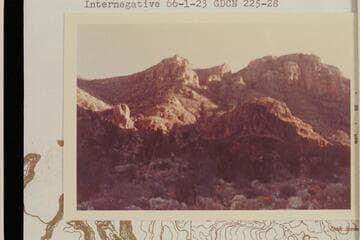 Horse route into Robbers Roost Canyon from left