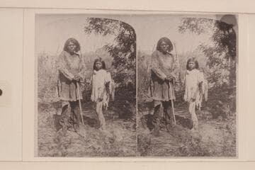 [print from a stereo] U Ai Nu Ints.  Kwi-Toos and his son