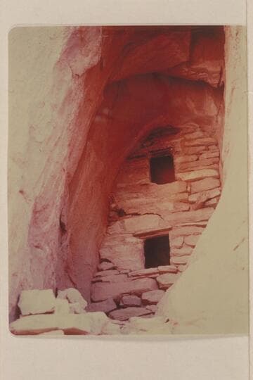 Small ruins in Surprise Valley.  Marked:  JW/8 15 09/AW