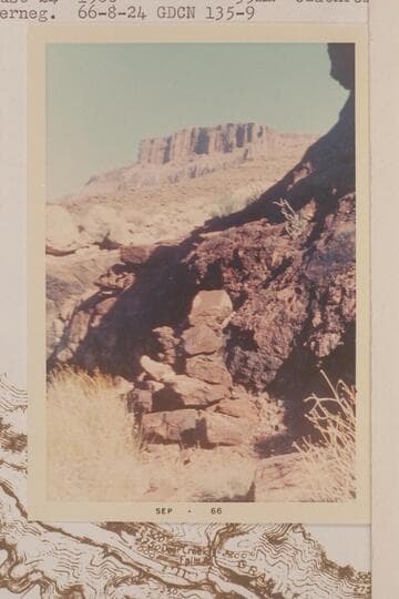 Trail building on route to Deer Creek from upper Granite Narrows