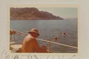Swim at lower end of Iceberg Canyon