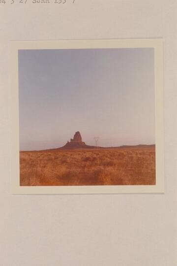 Agathla and the power line