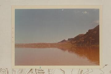 Left bank of Grand Wash from Lake Mead