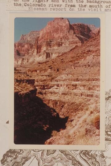 Down Tapeats Creek from above The Box
