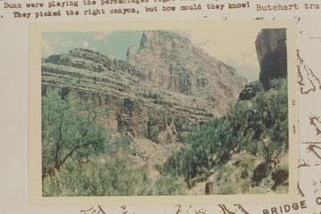 Possibly a route up the Redwall in east arm of Separation Canyon