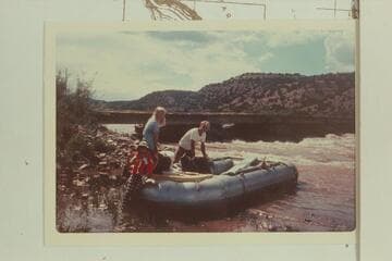 Reloading float at Taylor Flats Bridge, Mile 273.5