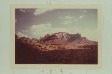 Basin at left bank at Mile 36 1/2