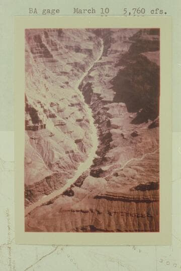 Upstream from Mile 239 1/2 to Gneiss and Bridge Canyons