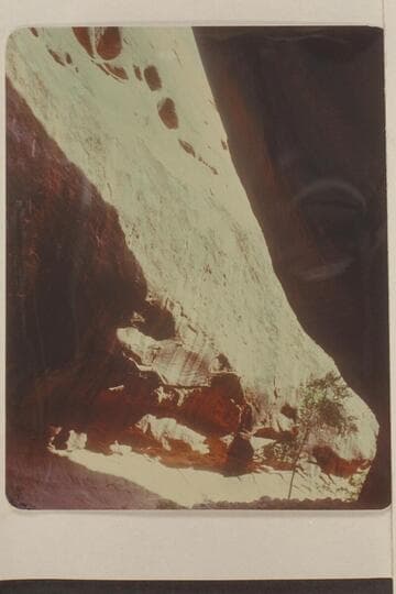 Oak Creek; Black Water Creek; Oak Canyon; Katie Lee letter of 1957, Nov. 25