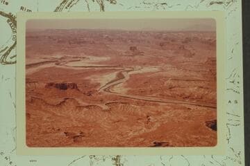 Southwest to Anderson Bottom and the Buttes of the Cross
