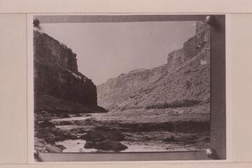 Badger Creek Rapid which Galloway and James thought to be Soap Creek Rapid