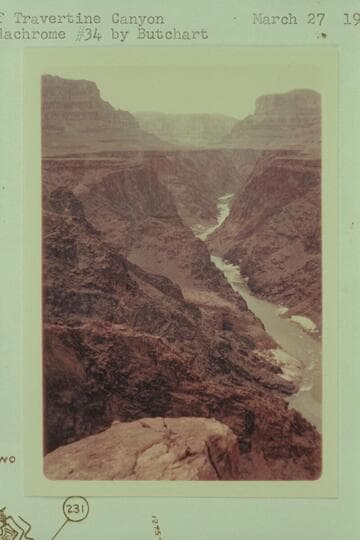 Mouth of Travertine Canyon