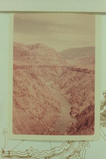 Up toward Diamond Creek from Mile 227