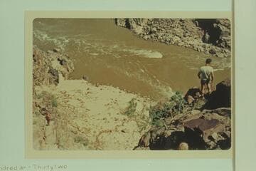 At top of Travertine Falls