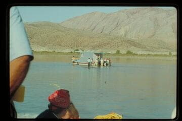 Freeing Jordan's boat; Lake Mead