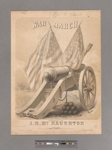 War march / composed by J. H. McNaughton