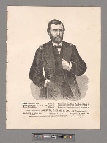 General Grant's grand march / composed by E. Mack