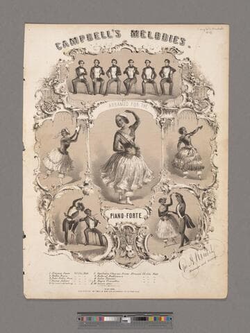 Susan dear : arranged for the piano forte / composed & sung by the Campbell Minstrels