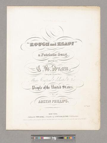 Rough and Ready / written by C. B. Snow ; composed by Austin Philips