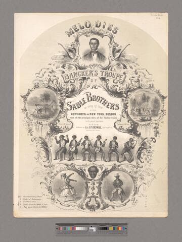 Come, drop the spade & hoe / written, composed & arranged by J. G. Evans of the Sable Brothers ; and sung by them with great applause in their original dance of Lucinda Snow