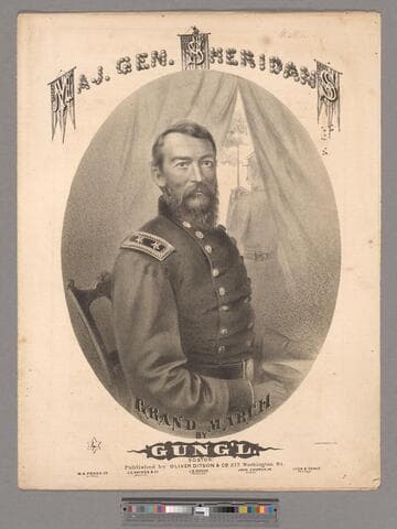 Maj. Gen. Sheridan's grand march / by Gung'l