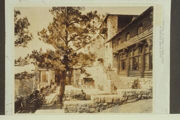 Veranda of Grand Canyon Lodge