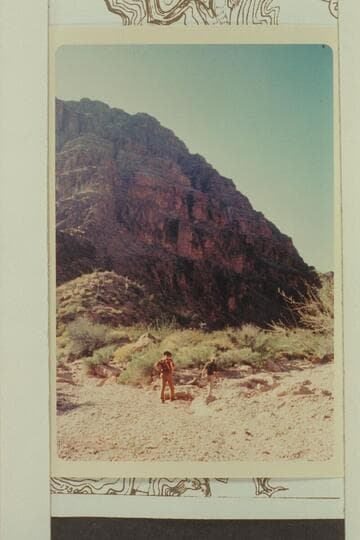 Walking up Trail Canyon