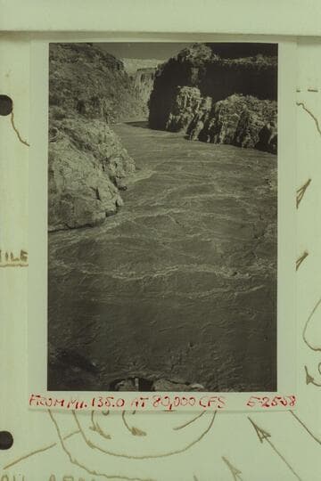 From Mile 135.0 at 80,000 cfs