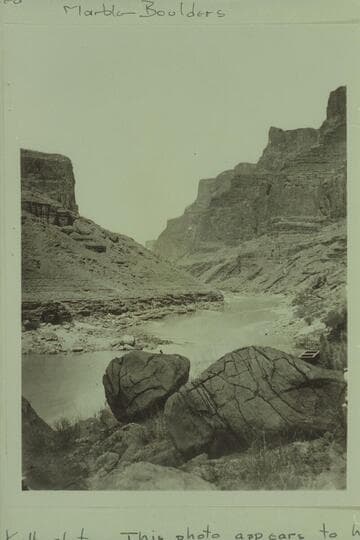 Grand Canyon at mouth of Little Colorado