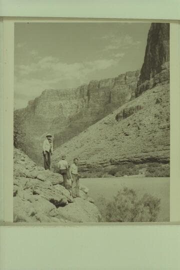 Lagoon at mouth of Little Colorado River.  Hudson; Edward Hudson; Robinson