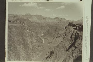Upriver from Horn Creek.  Brahma and Zoroaster upper left