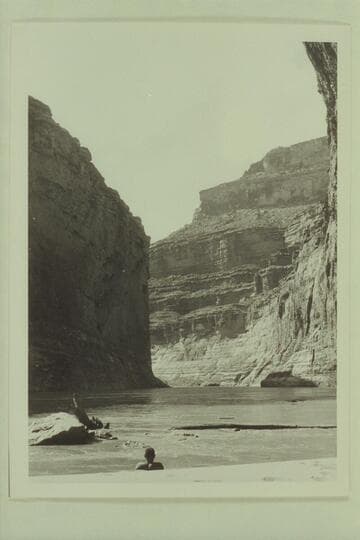 Upstream view from inside Redwall Cavern