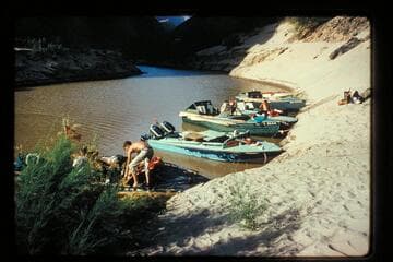 Boats in Separation Canyon