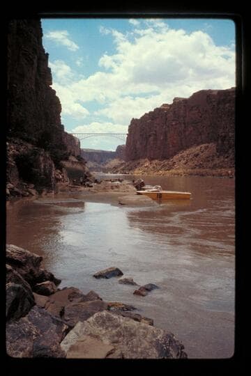 Camp, Mile 4; Marble Canyon