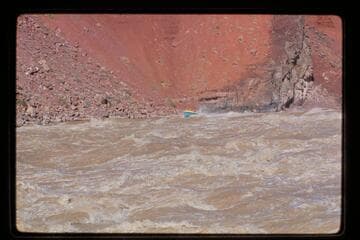 "Wee Yellow" second run of Hance Rapids, 38,800 cfs