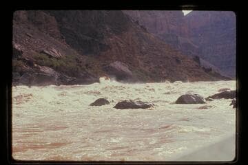 "Wee Yellow" up Vulcan Rapids
