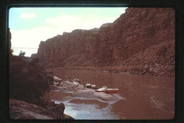 Camp, Mile 4; Marble Canyon