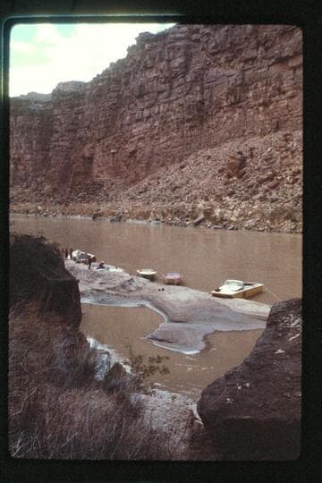 Camp, Mile 4; Marble Canyon